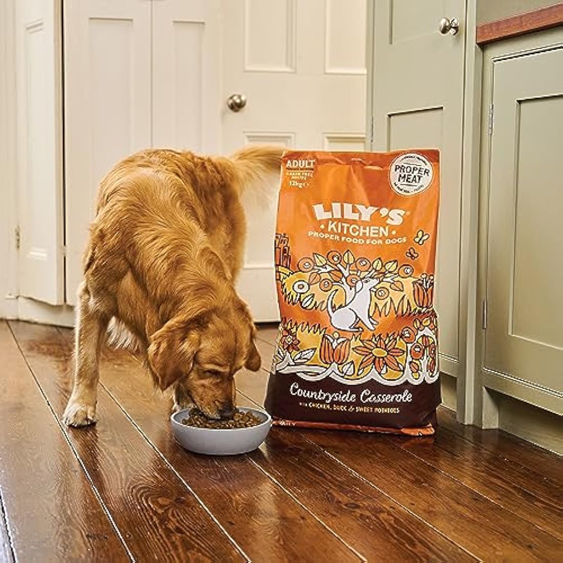 Lily's Kitchen Made with Natural Ingredients Adult Dry Dog Food Chicken & Duck Grain-Free Recipe 7kg Bag
