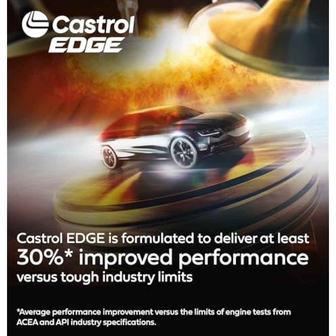 Castrol EDGE 0W-20 C5 Engine Oil 1L, Gold