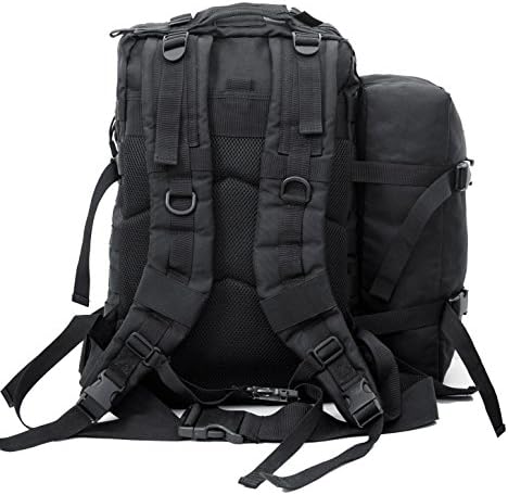 Seibertron Falcon Tactical Water Repellent Hiking Camping Backpack Compact Assault Pack Summit Bag