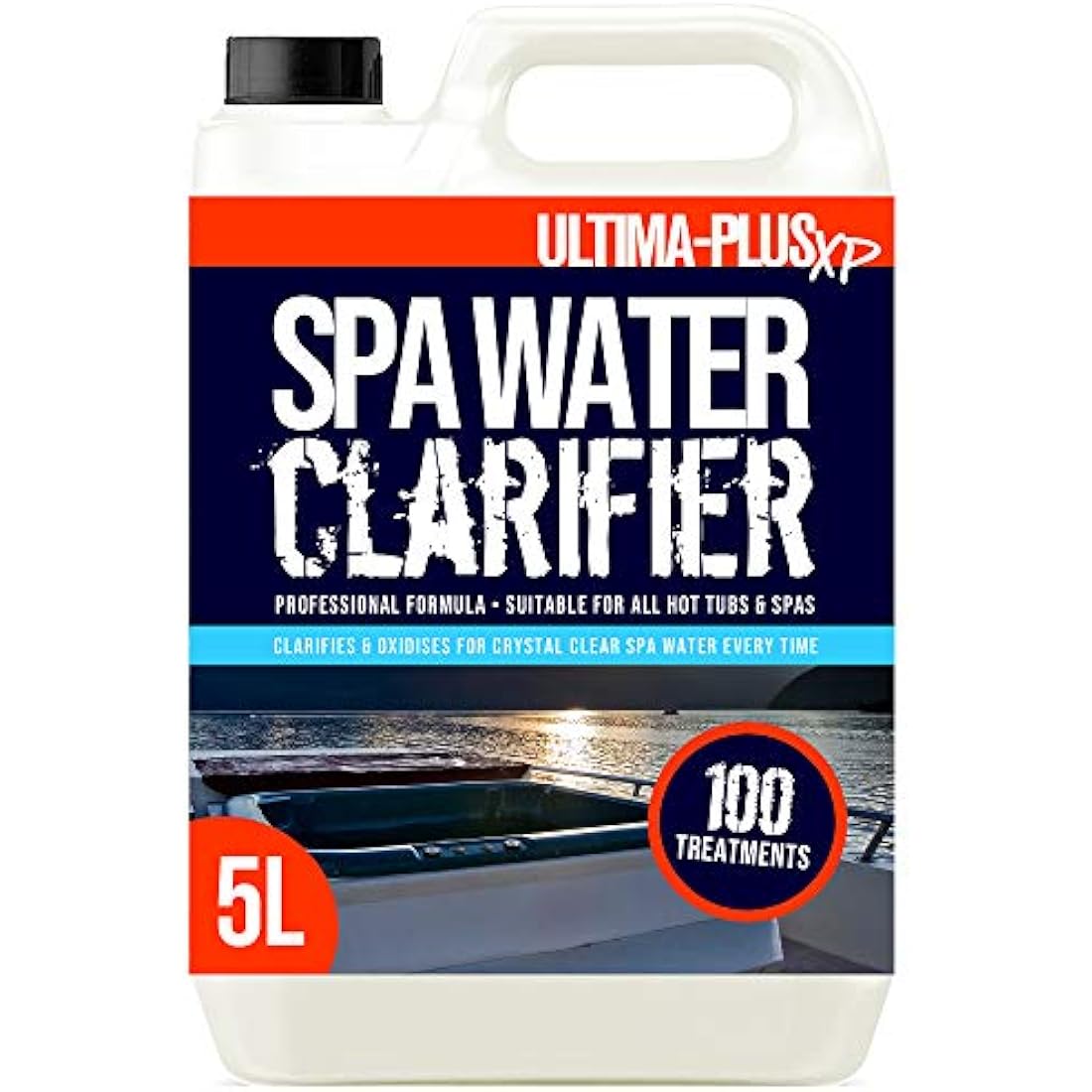 ULTIMA-PLUS XP Spa Water Clarifier - Transforms Hot Tub Water From Cloudy and Dirty to Crystal Clear - Suitable for all Hot Tubs, Spas and Pools (5 Litres)
