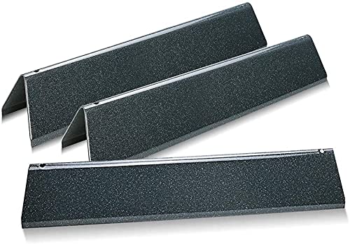 Denmay 38.8 cm Flavorizer Bars for Weber Spirit I & II 200 Series (with Front Control Knobs),Spirit E210 S210 E220 S220 Gas Grills, Porcelain Enameled