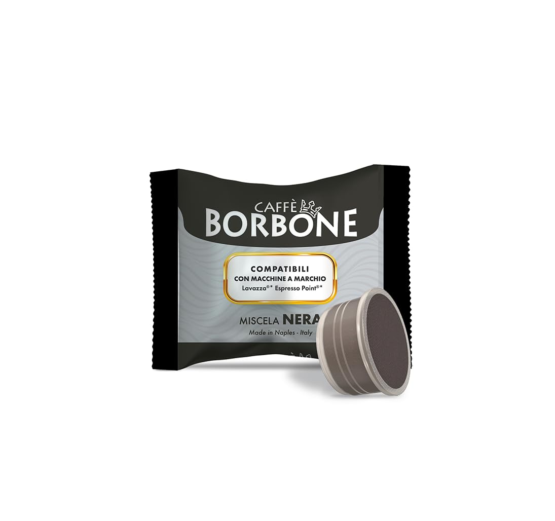 Caff? Borbone Black Coffee Blend - 100 Capsules - Compatible with Lavazza?* Espresso Point?* Coffee Machines