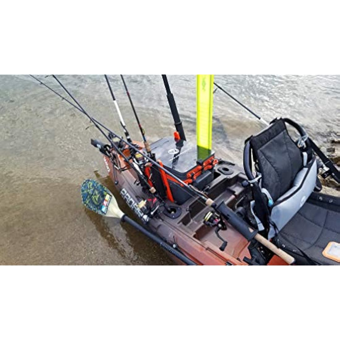 Wilderness Systems Kayak Crate - 4 Rod Holders - Kayak and Boat Tackle Storage - Fits Anglet Boats