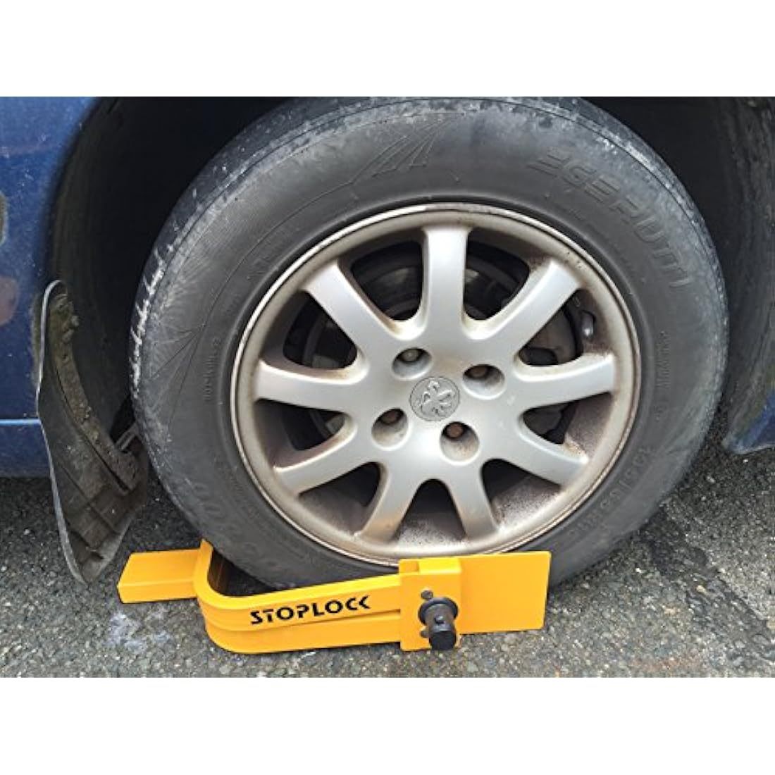 XtremeAuto© Car/Van/Motorhome/Caravan Heavy Duty, Anti-Theft, Wheel CLAMP Security Lock for 13" to 15" Wheels XA-08