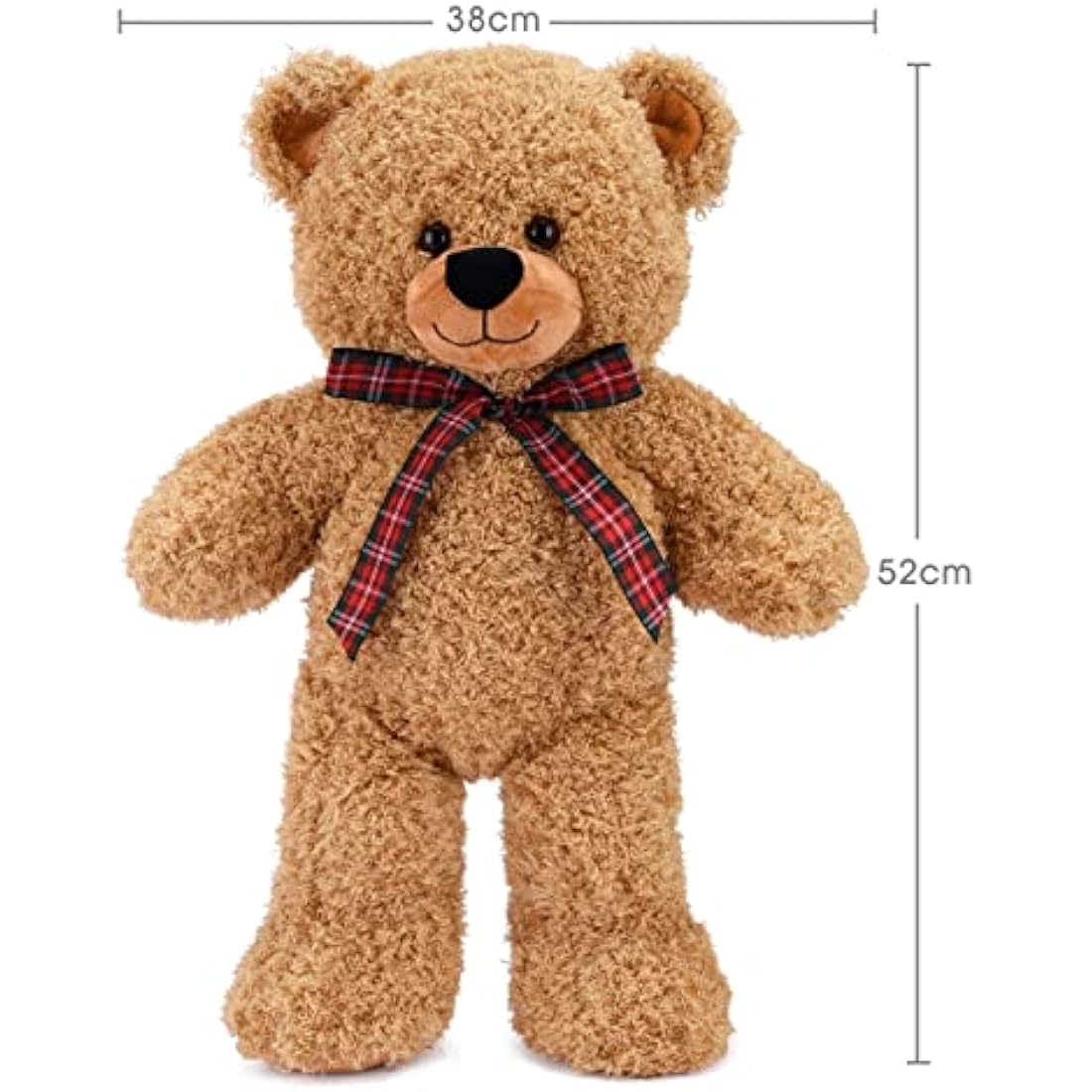 Bebamour 52CM Large Teddy Bear Baby Stuffed Animals Soft Toys Teddy Bears for Girs Gifts, Christening, Baby Shower, Birthday, Christmas Toys for Kids