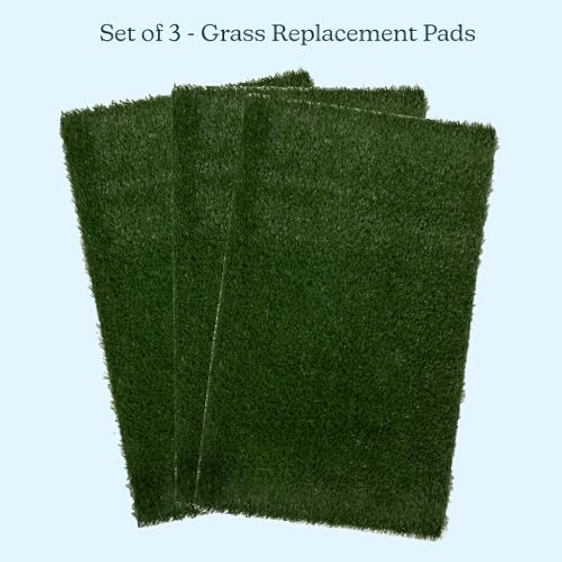 Artificial Grass Puppy Pee Pad for Dogs and Small Pets - 20x25 Reusable 3-Layer Training Potty Pad with Tray - Dog Housebreaking Supplies by PETMAKER,Green