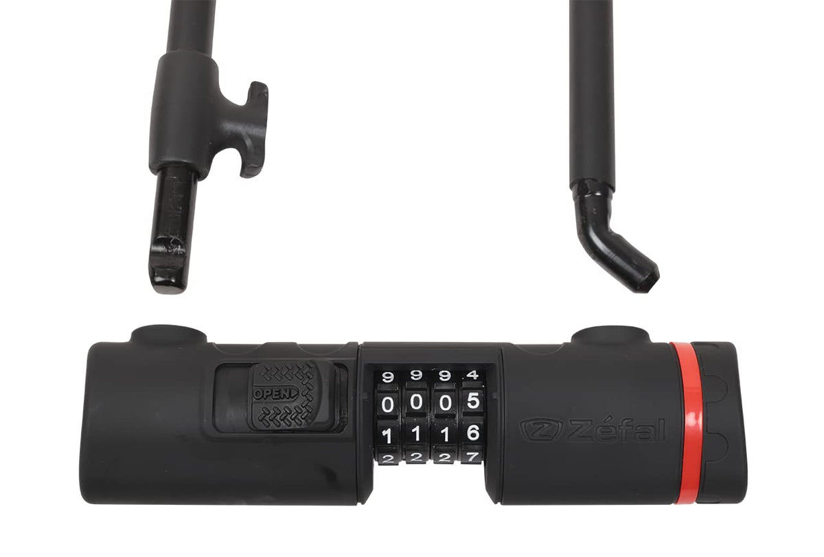 Zefal K-traz U13 U-lock With Cable 230 x 115 x 13 mm / 10 x 1200 mm