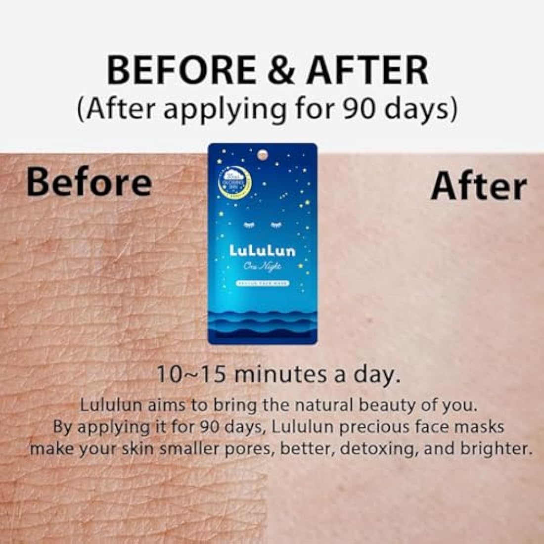 Lululun One Night Rescue Clarity Face Mask 5psc