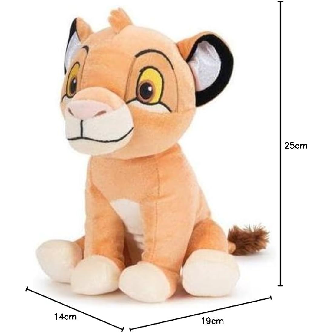 Simba 25 cm plush celebrating 100 Years of Disney