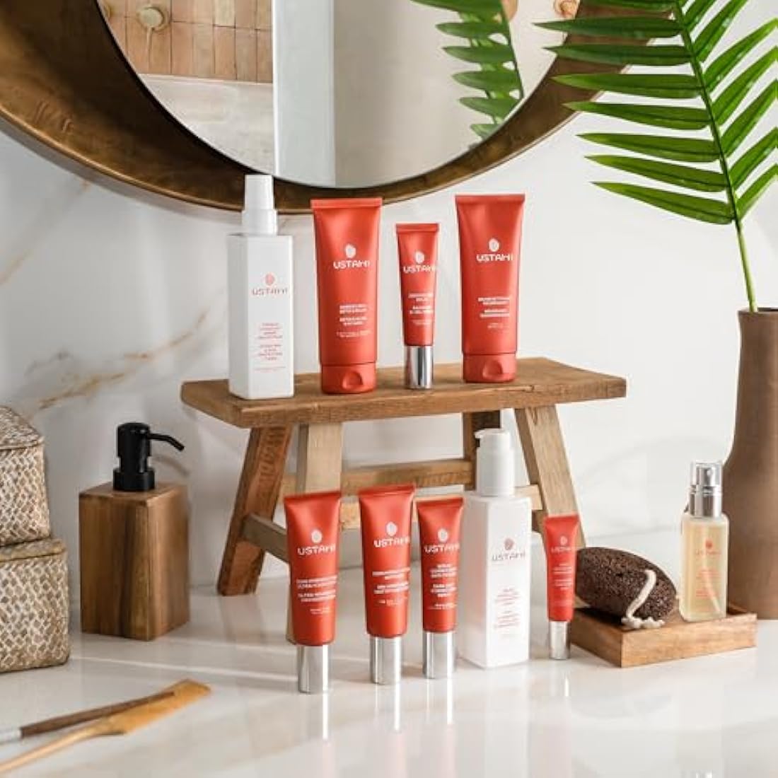 Ustawi Ultra-Nourishing Moisturiser to Brighten Skin with Vitamin C, Niacinamide and Brightening Baobab Fruit, for Dry and Very Dry Skin, Long-Lasting Moisture 50ml
