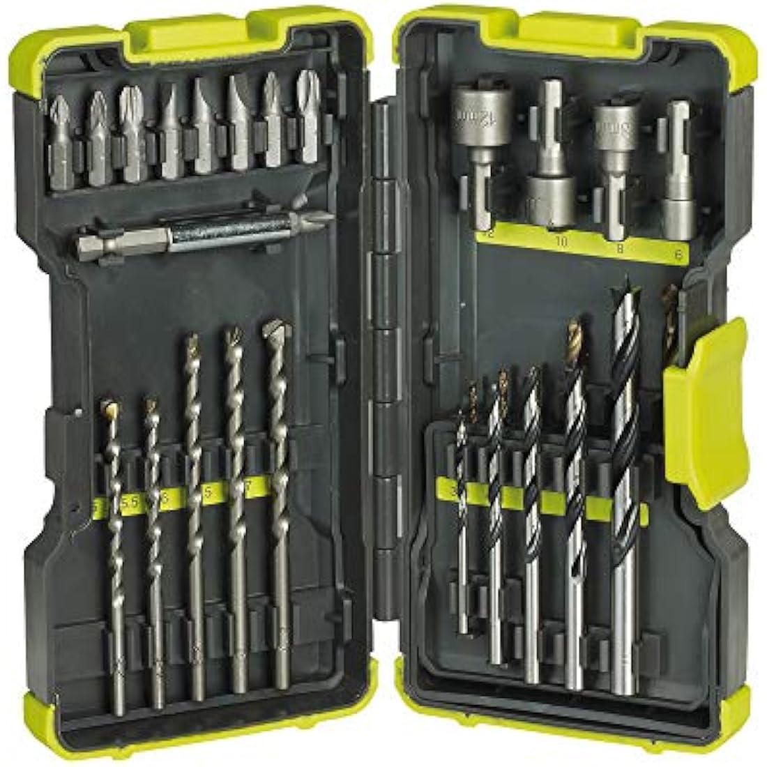 RYOBI RAK30MIX Mixed Drilling and Driving Bit Set, 30 Piece