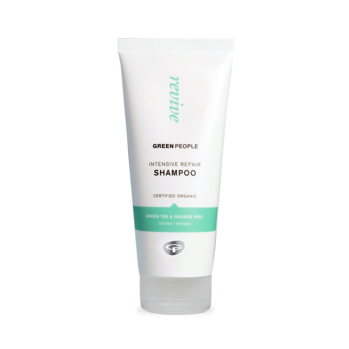 Green People Intensive Repair Shampoo - For Coloured, Damaged Hair - Silicone & SLS Free, Natural, Organic & Vegan, 200ml