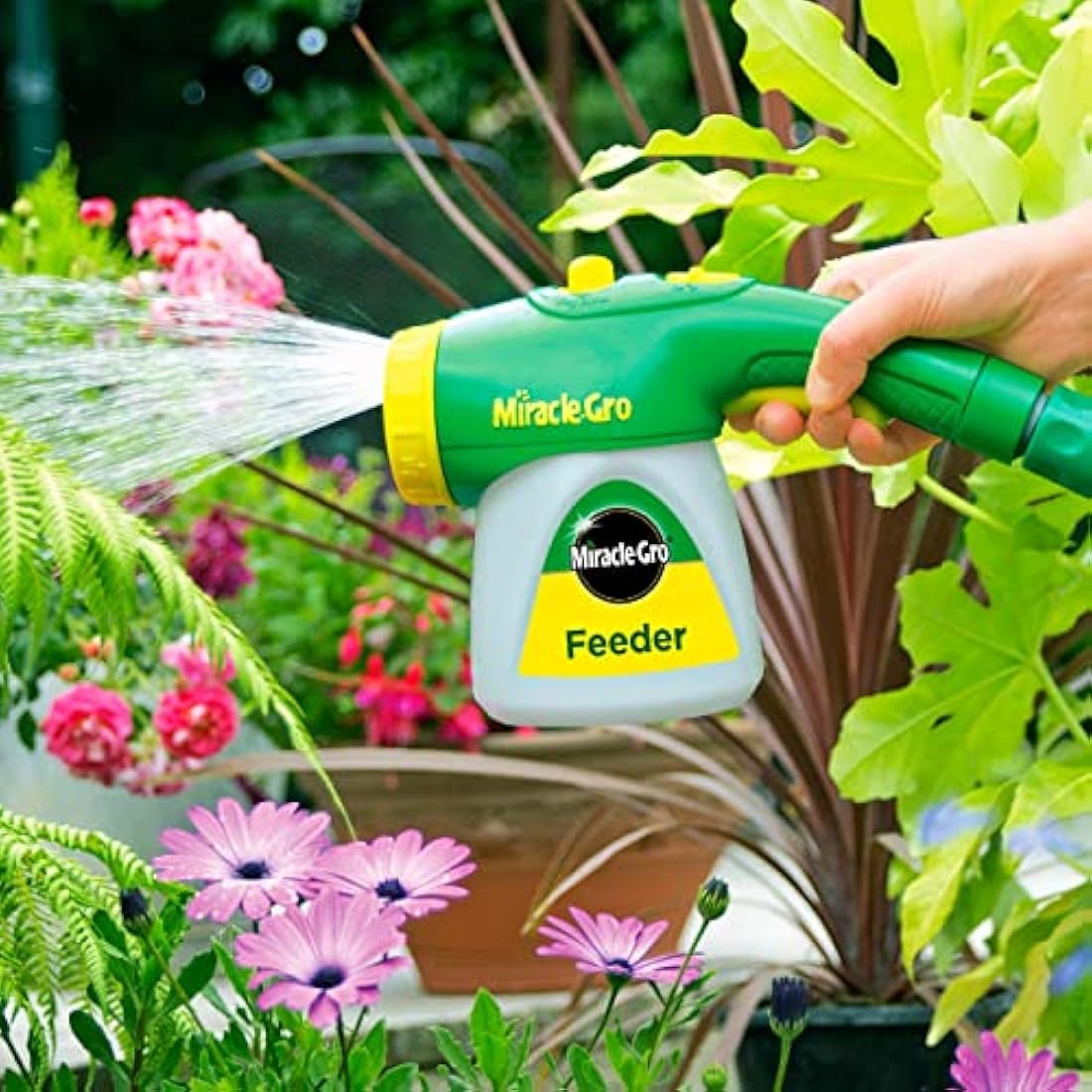 Miracle-Gro Feeder Unit, Connects Straight to a Garden Hose, use with Miracle-Gro All Purpose Soluble Plant Food
