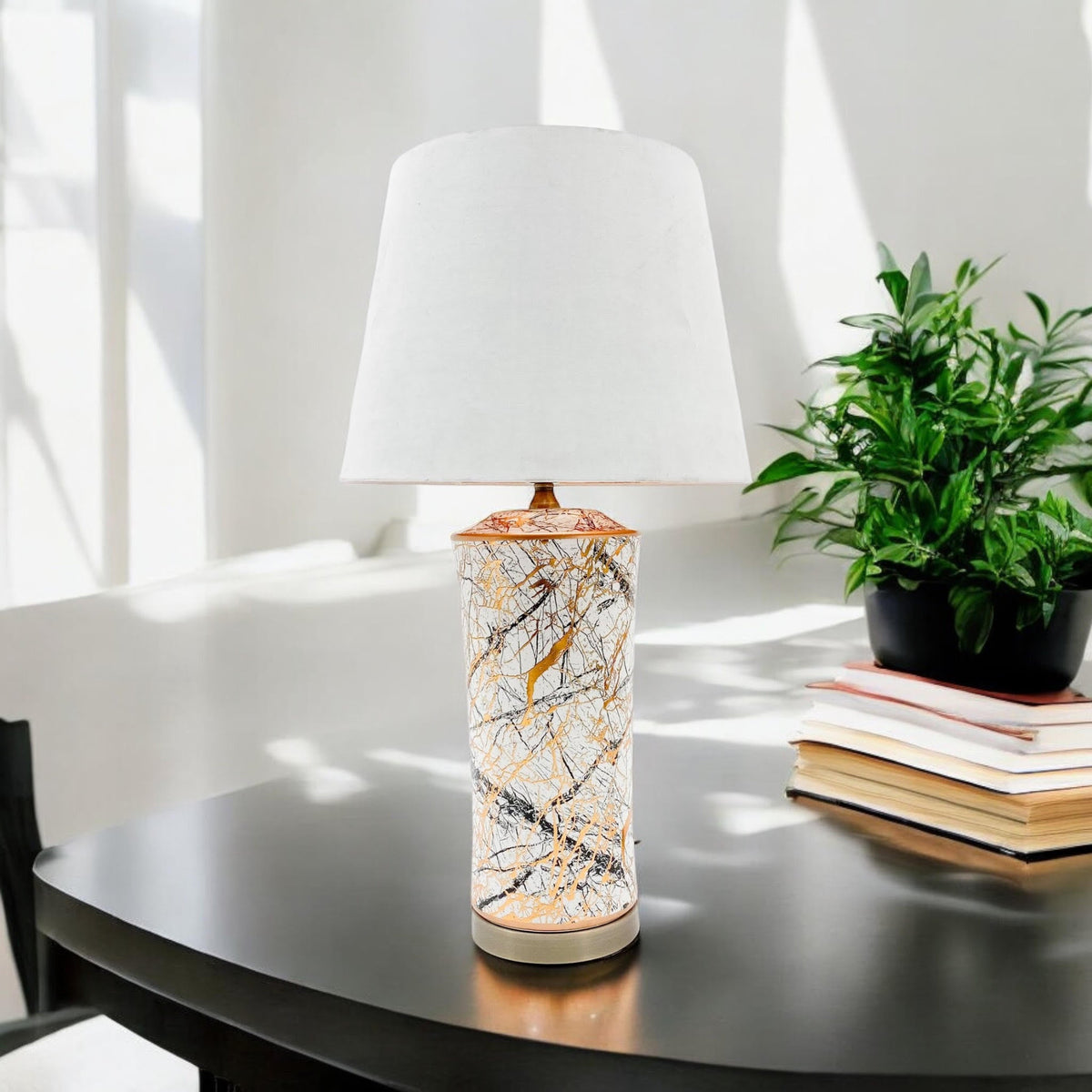 51CM CERAMIC TABLE LAMP