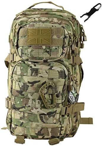 Zip Zap Zooom Army Military Tactical Combat Rucksack Backpack Bergen Molle Pack Bag All Terrain 28L