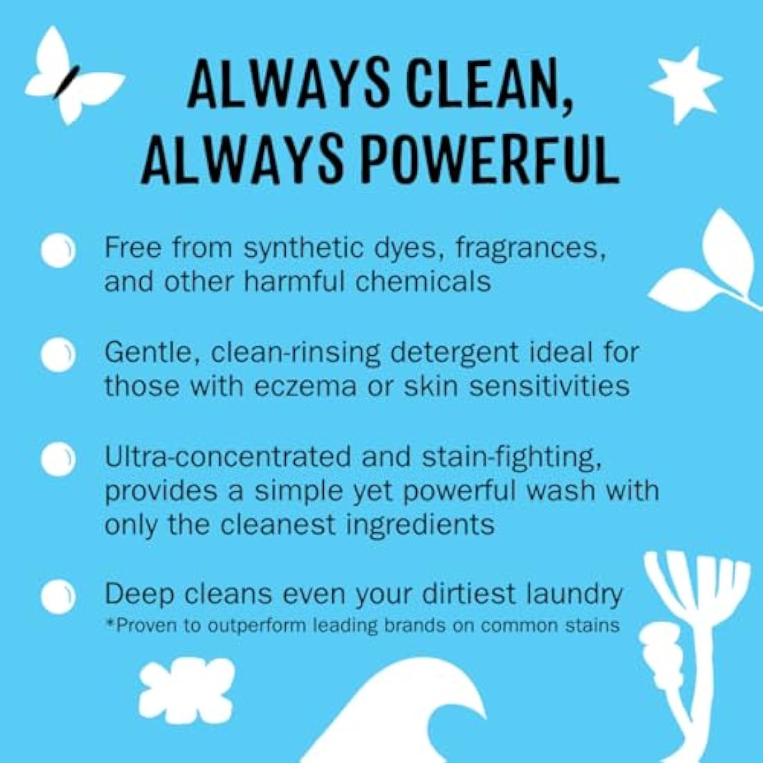 Molly's Suds Original Laundry Detergent Powder - Natural Washing Powder, Earth Derived Powder Detergent, Non-Liquid & Organic Washing Detergent, Sensitive Skin Laundry Detergent - 70 Loads, Peppermint