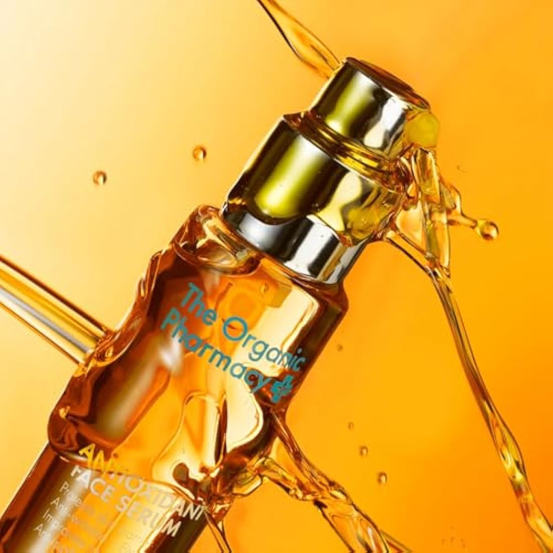 The Organic Pharmacy Antioxidant Face Serum, 35ml - Oil-Serum Packed with Antioxidants - Anti-wrinkle and Firming - 99.8% Organic, 66% Natural