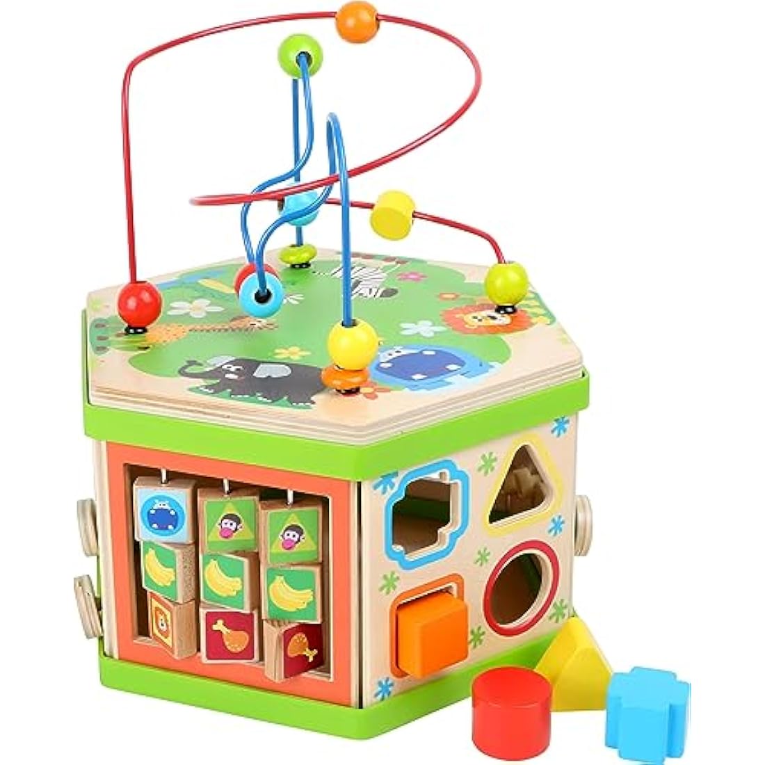 Legler 4244 "Safari" Trainer Activity Cube (Multi-Colour)