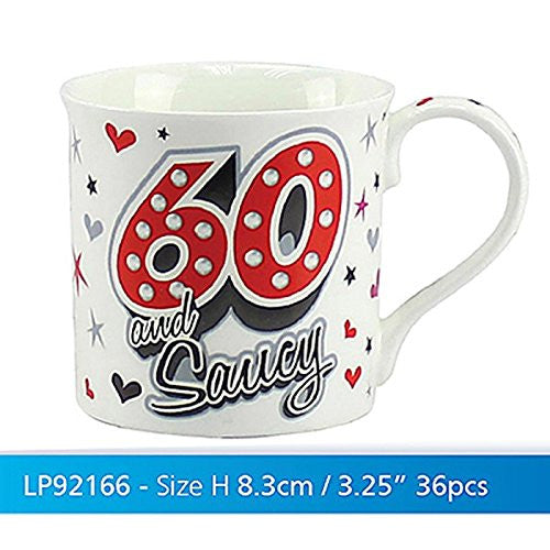 Birthday Mug Saucy 60