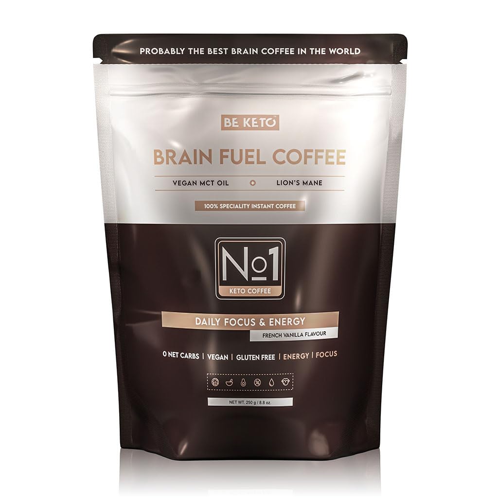 Soluble Coffee - Brain Fuel (MCT Oil &a Lion's Mane) - French Vanilla 250g