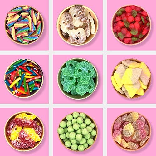 Rubydoobys Vegan Sweets Pouch - Huge Variety of Quality Vegan and Vegetarian Friendly Pick & Mix Sweets in Eco Packaging