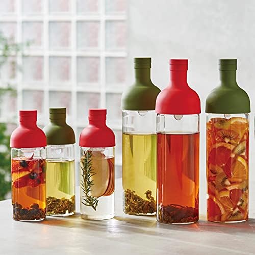 Hario FIB-75-OG Filter in Tea/Water, Green, 10 x 10 x 25 cm