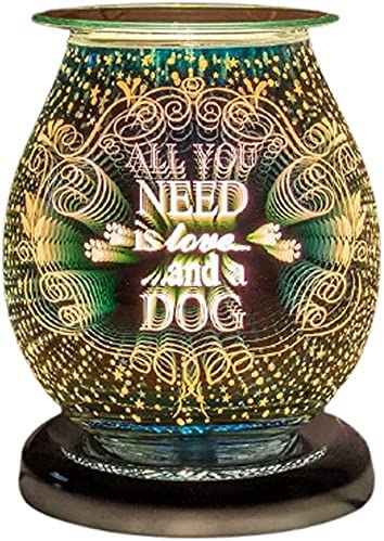 lesser and pavey LP46743 Bulb Shaped Desire Aroma  Lamp  Multicolour Love Dog
