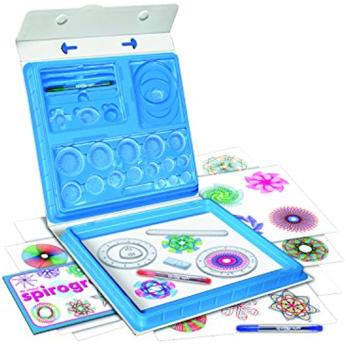 Spirograph Deluxe Set | Create Amazing Endless Designs | Including The Iconic Precision Parts, Pens & Spiro-Putty | Features Durable Storage Case | Creative Arts & Crafts Activity | for Ages 8+