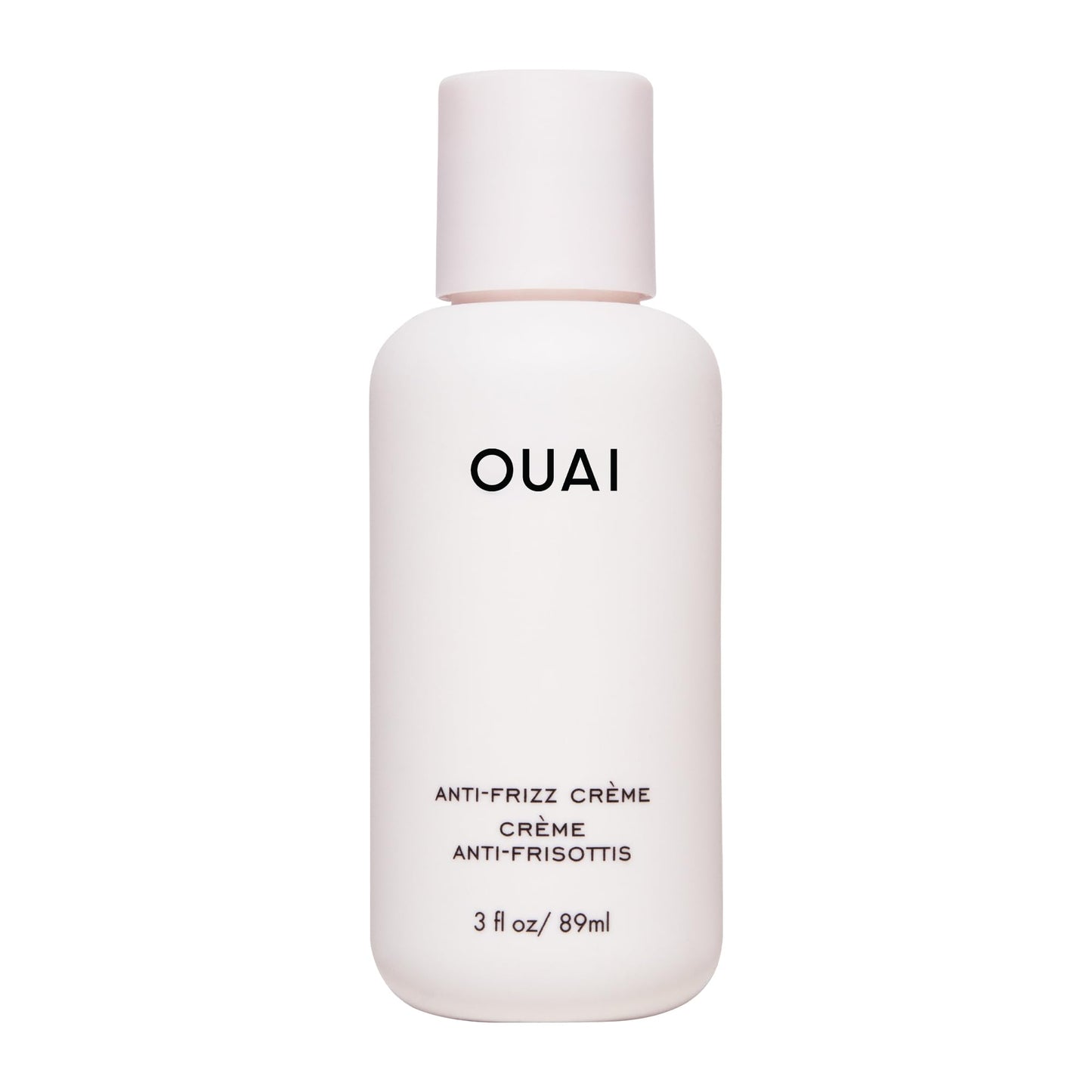 OUAI Anti Frizz Cream Travel Size - Moisturizing Hair Cream with Frizz Control & Heat Protection - Provides Hydration with Jackfruit & Beetroot