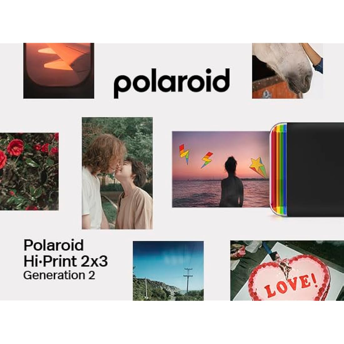 Polaroid Hi·Print Paper - 2x3 Paper Cardridge (60 Sheets)