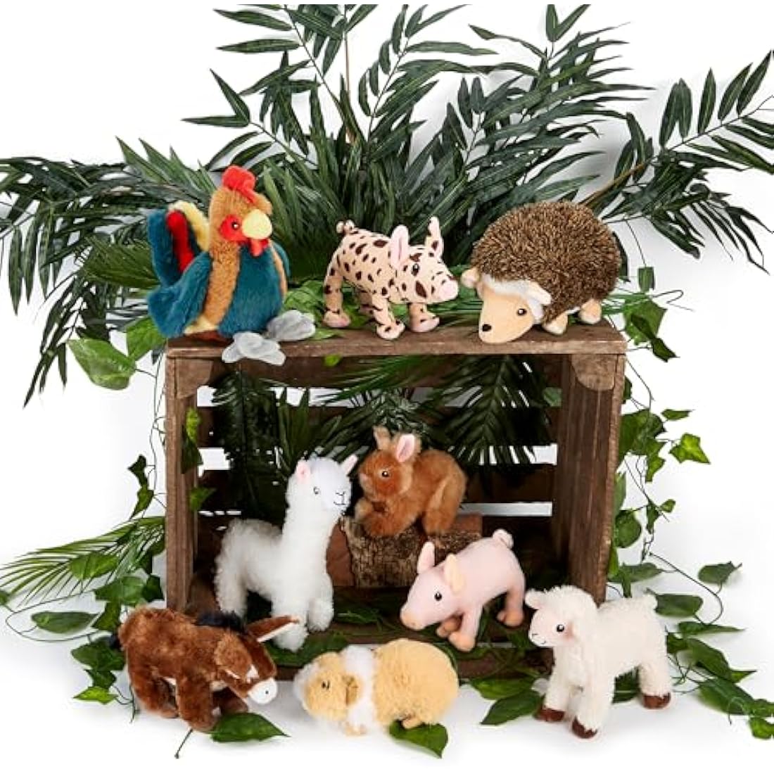 Zappi Co Children's Soft Cuddly Plush Toy Animal - Perfect Perfect Soft Snuggly Playtime Companions for Children (12-15cm /5-6") (Alpaca)