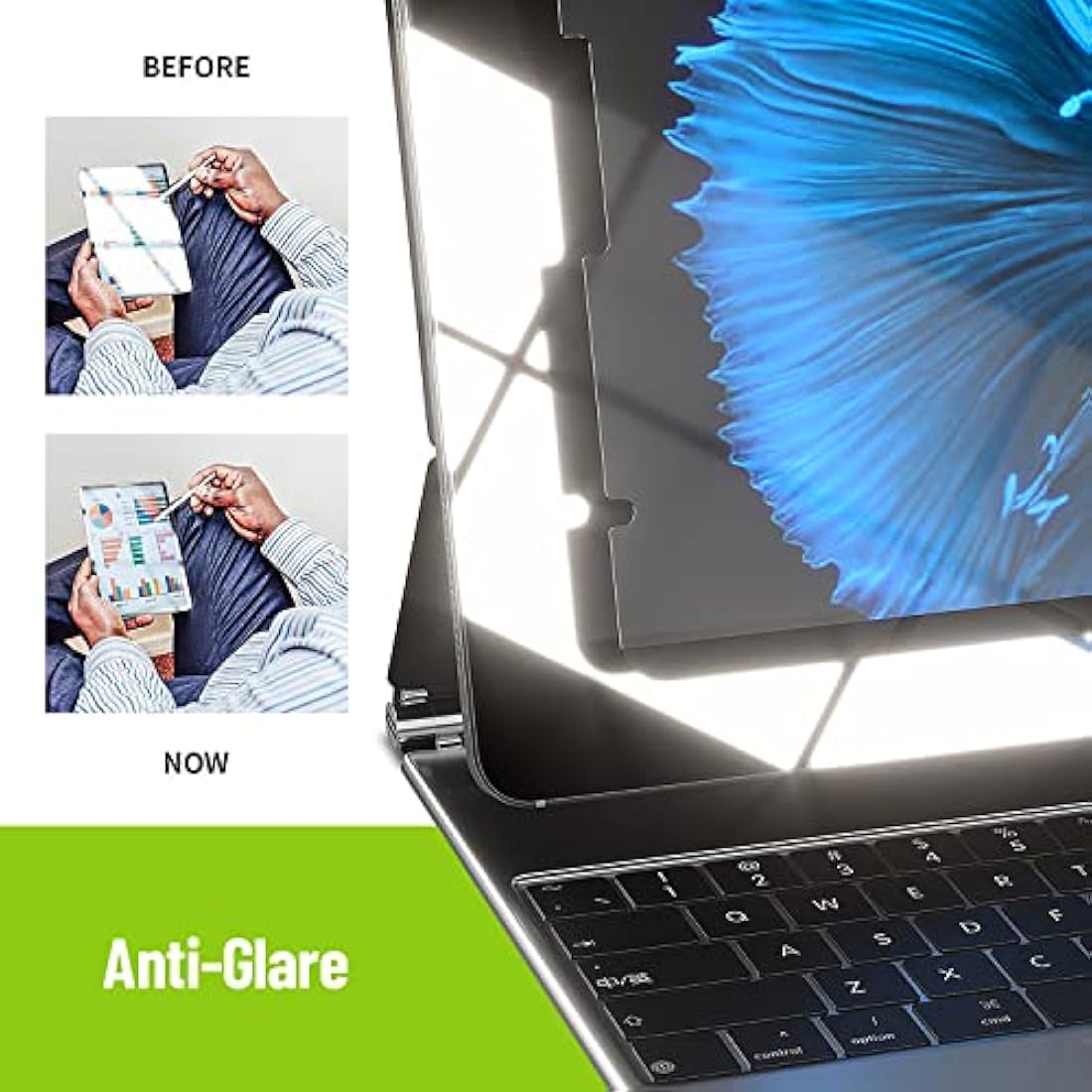 Thorani Paper-Feel Pro (4th Gen, Magnetic) for Microsoft Surface Laptop 3, 4 & 5 13.5" - Matte TPU Film for Writing & Drawing Like on Paper, Compatible with Windows Hello