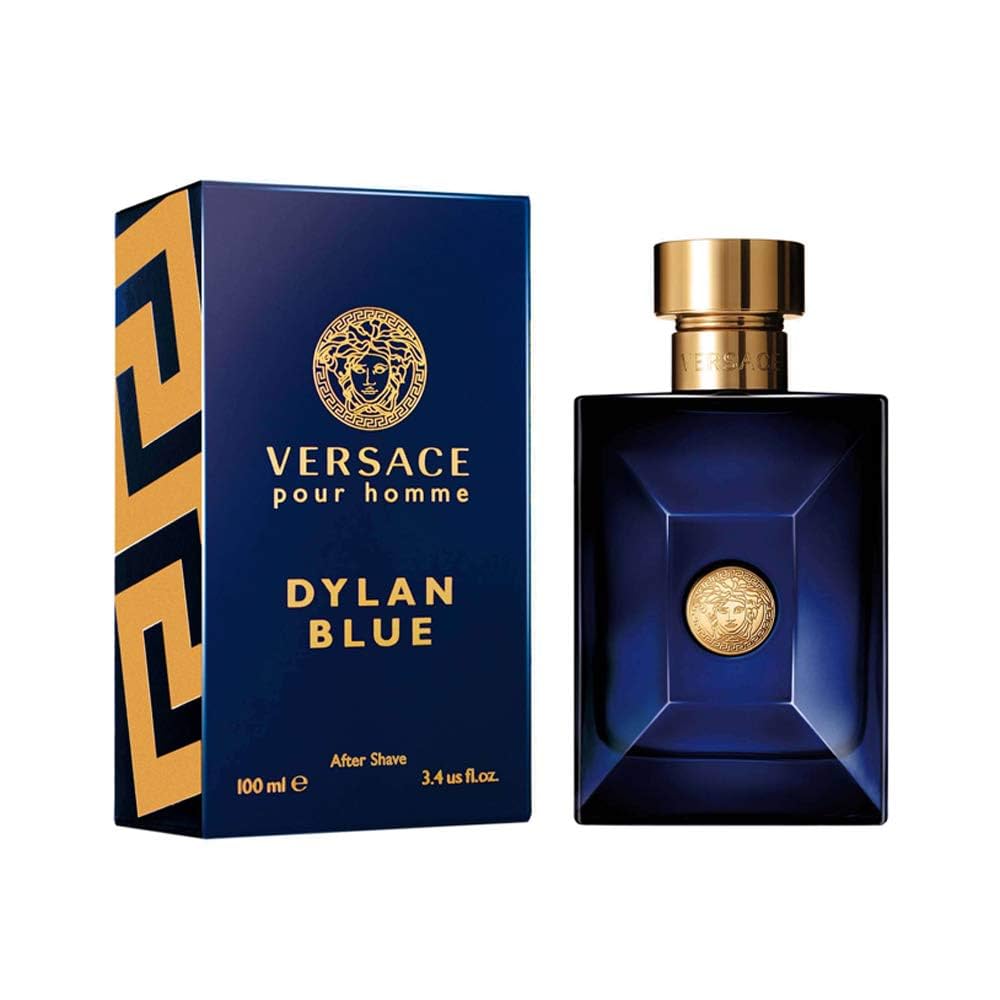 Versace Pour Homme Dylan Blue Aftershave Lotion 100ml Splash Men's Fragrance