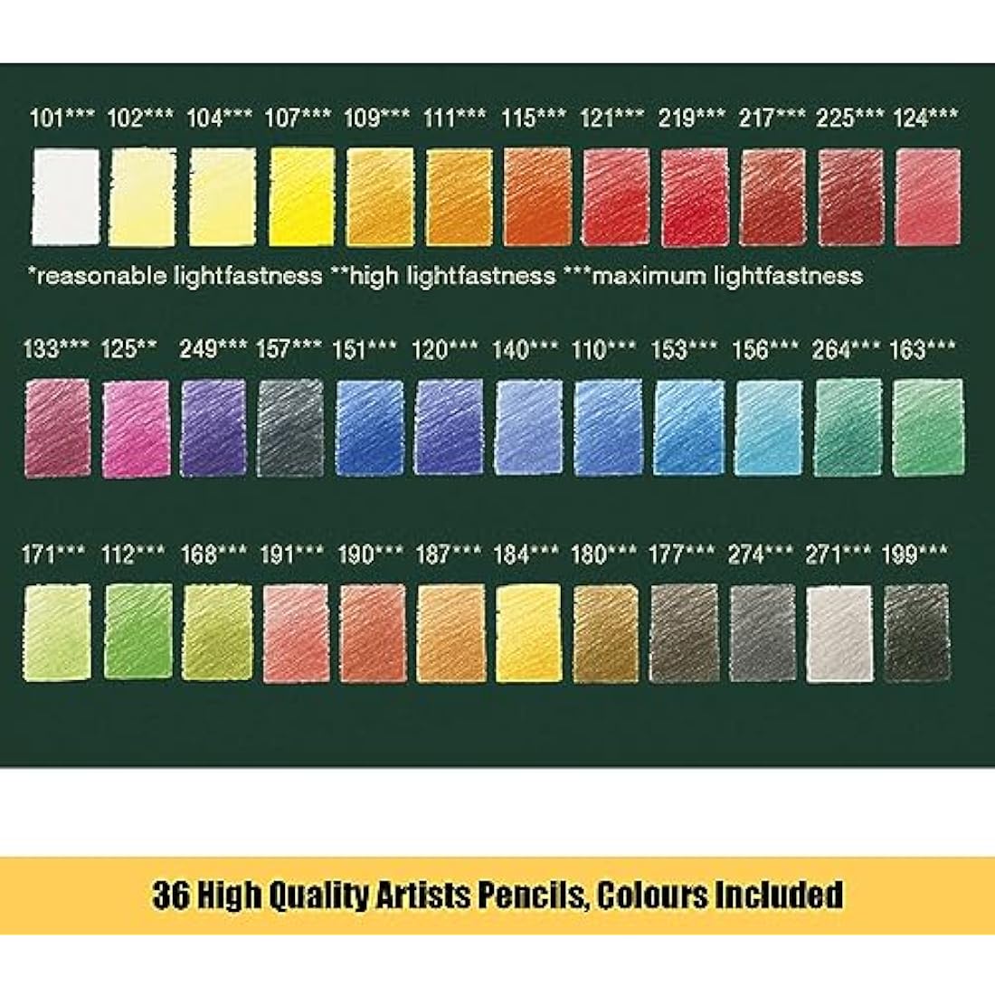Faber-Castell A4 Watercolour Pad & Tin Of 36 Albrecht Dürer Watercolour Pencils - Art Set For Adult Colouring Books, Craft Supplies, Drawing, Sketching, Lightfast Pencils, Schools, Home, College…