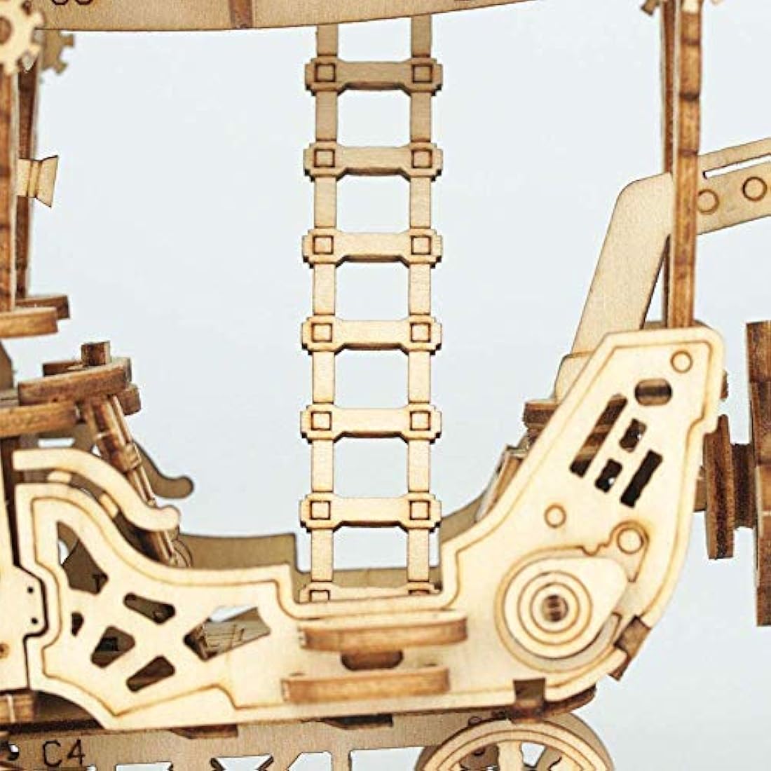 Rolife 3d Wooden Puzzle Woodcraft Construction Kit Model Kits For Kids, Teens and Adult (Airship)