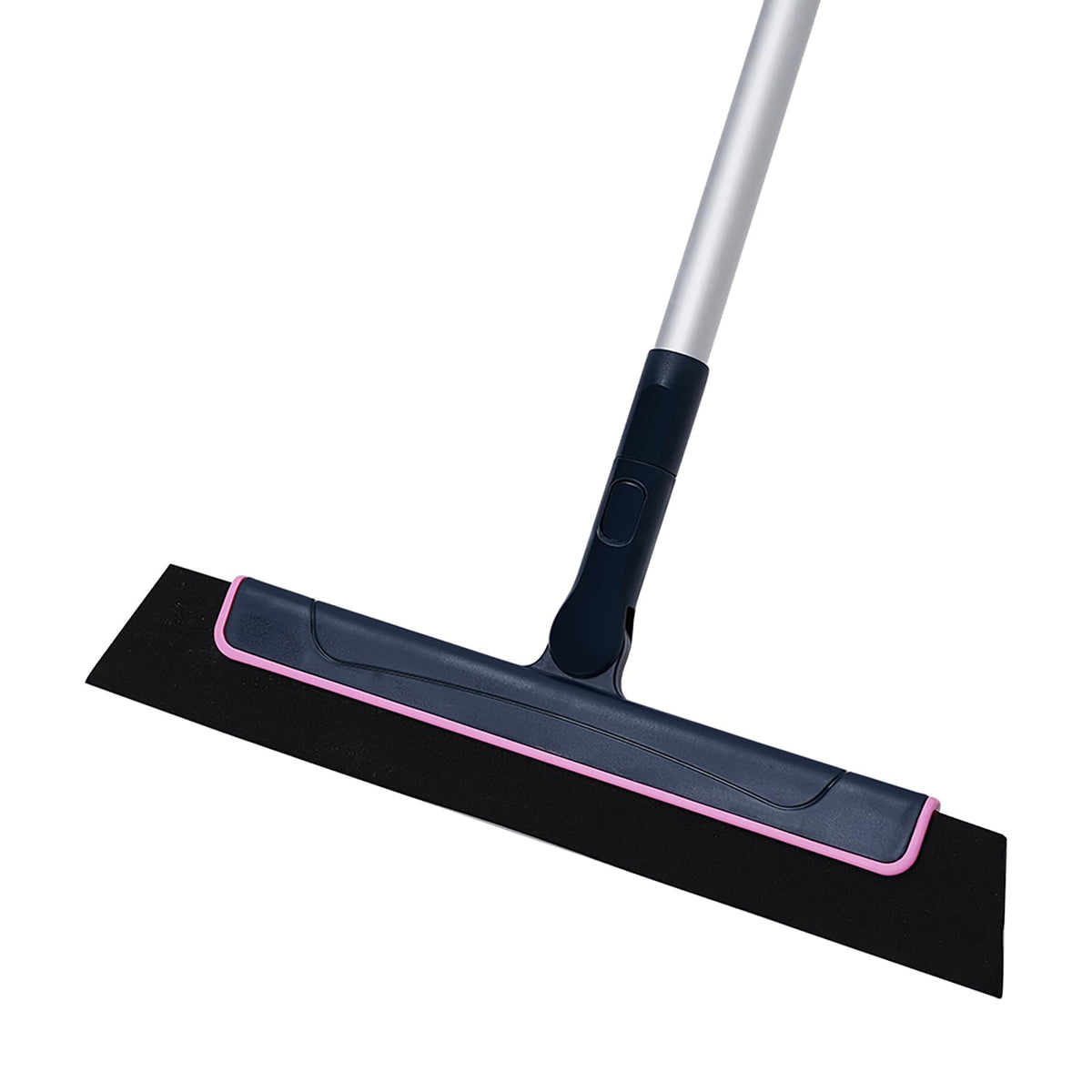 Ocves Floor Squeegee with long handle, Wet Room Squeegee Floor Wiper with Adjustable Long Handle for Shower Bathroom Floor, Foam Shower Scraper, Clean