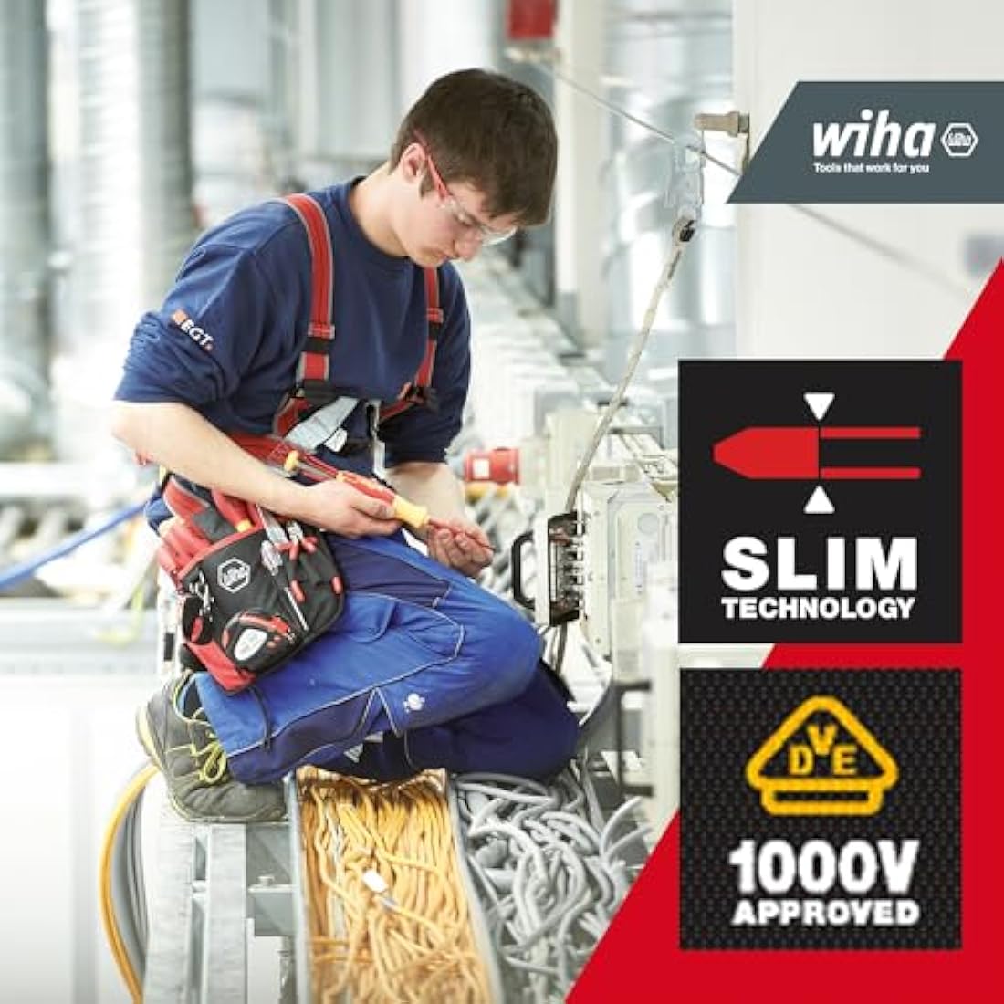 Wiha SB 2831-09022 LiftUp Electric, Red Yellow (SB283109022)