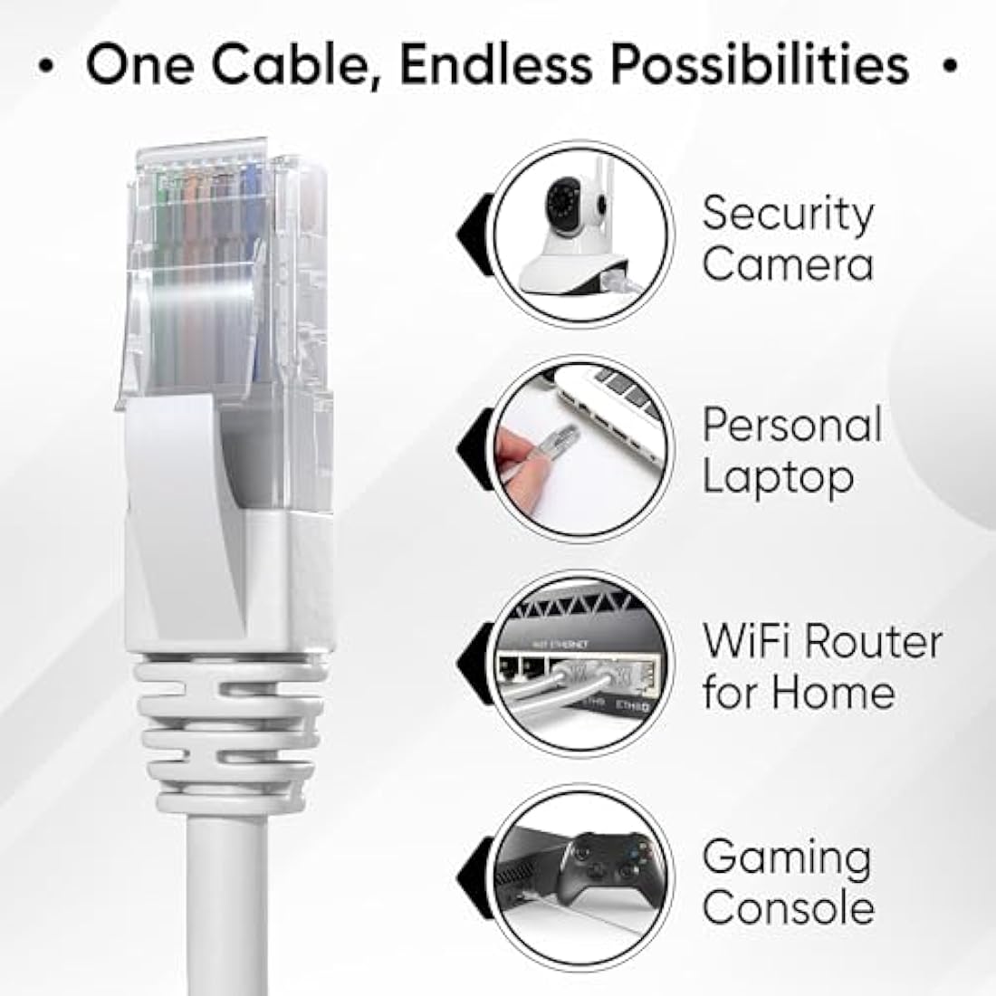 Mr. Tronic Bulk Cat 6 Ethernet Cable 100m, High Speed LAN Ethernet Network Cable, 100m Bulk Cat6 Internet 1 Gbps, 250 MHz, ADSL AWG24, UTP CCA (100 Meters, Grey)
