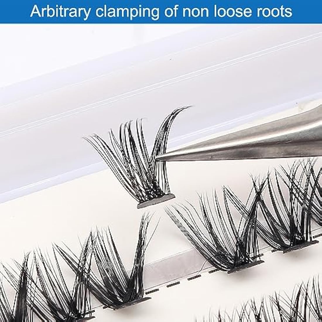 Bransfy False Eyelashes Clusters 280pcs DIY Eyelash Extension D Curl Long Individual Lashes Mixed Faux Mink Lash Clusters Extensions(40D-0.07D 9-16mm)