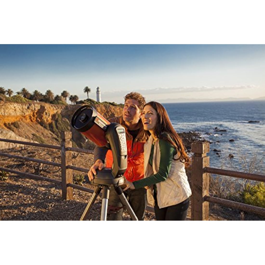 Celestron 11068 NexStar 6SE Computerised Schmidt-Cassegrain Telescope with Fully Automated Mount, SkyAlign Technology and XLT Coating, Black/Orange
