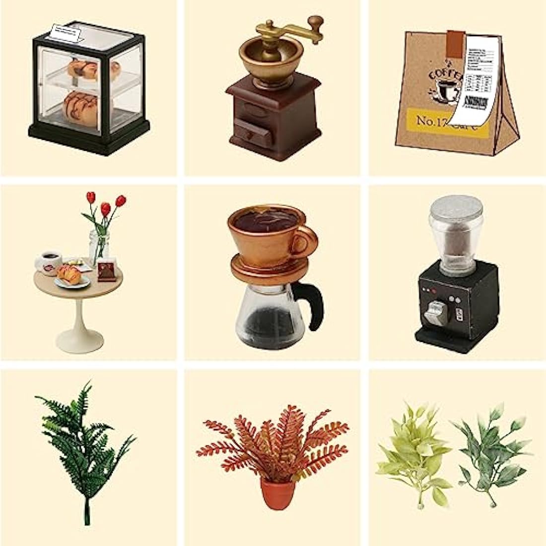 Rolife Model Kit NO.17 Café Shop-DIY Miniature House Kit For Adults Mini House Building Kit Dollhouse Model Home Desk Decoration Gift Idea DG162