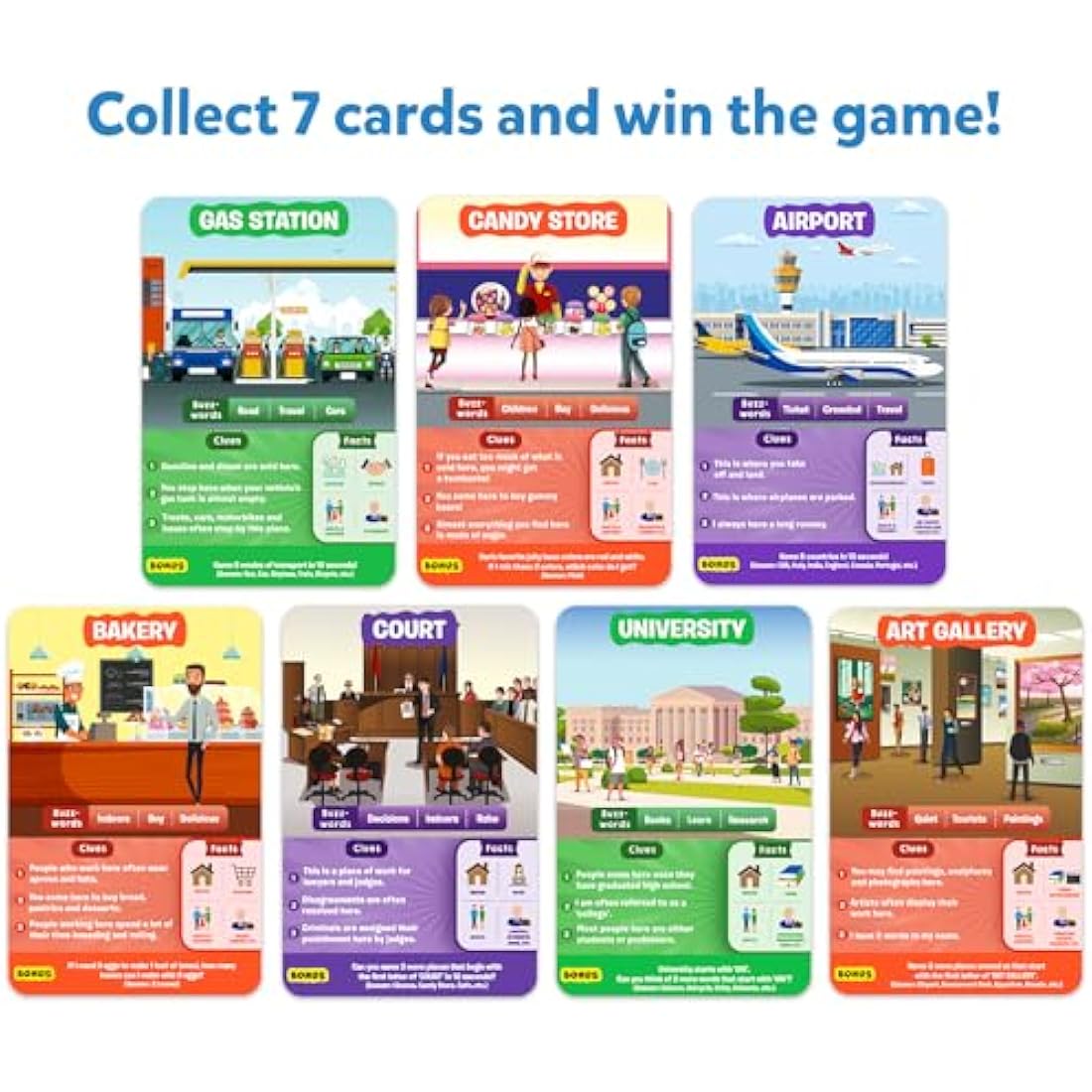 Skillmatics Guess in 10 Around Town, Perfect for Boys, Girls, Kids, and Families Who Love Card Games, Board Games, Travel Friendly, Gifts for Ages 6, 7, 8, 9 & Up