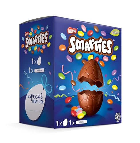 Smarties Milk Chocolate Large Easter Egg 188g
