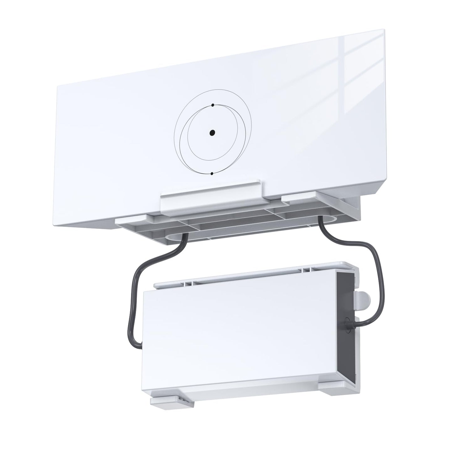 XLTTYWL Starlink V3 Mount, Starlink Gen3 Router Wall Mounts with Star Link Power Supply Mounting Kit for Starlinks V3 Standard&Gen 3 High Performance