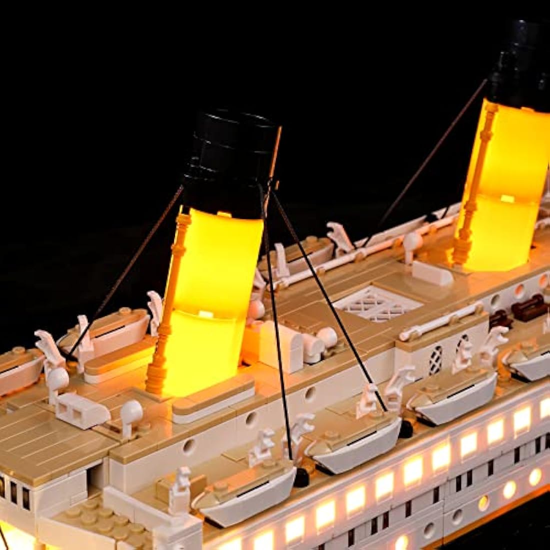 BRIKSMAX Led Lighting Kit for Creator Titanic - Compatible with Lego 10294 Building Blocks Model- Not Include the Lego Set