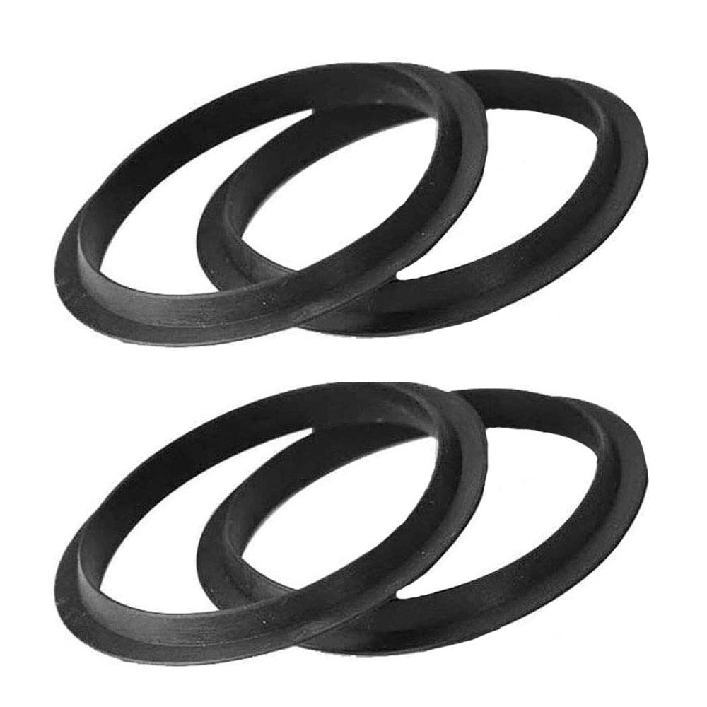 Pack of 4 O-Rings Sink Waste Basin Click Plug Bathroom Basin Pop Up Spare Seal, Lip Seal, Rubber Seal