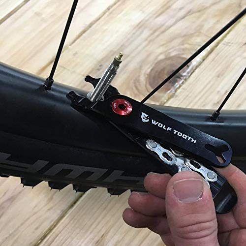 Wolf Tooth - Master Link Pliers - Pack Pliers | Bike Multi Tool Quick Link Pliers with Bike Tyre Levers, Valve Core Remover | Chain Pliers, Chain Link