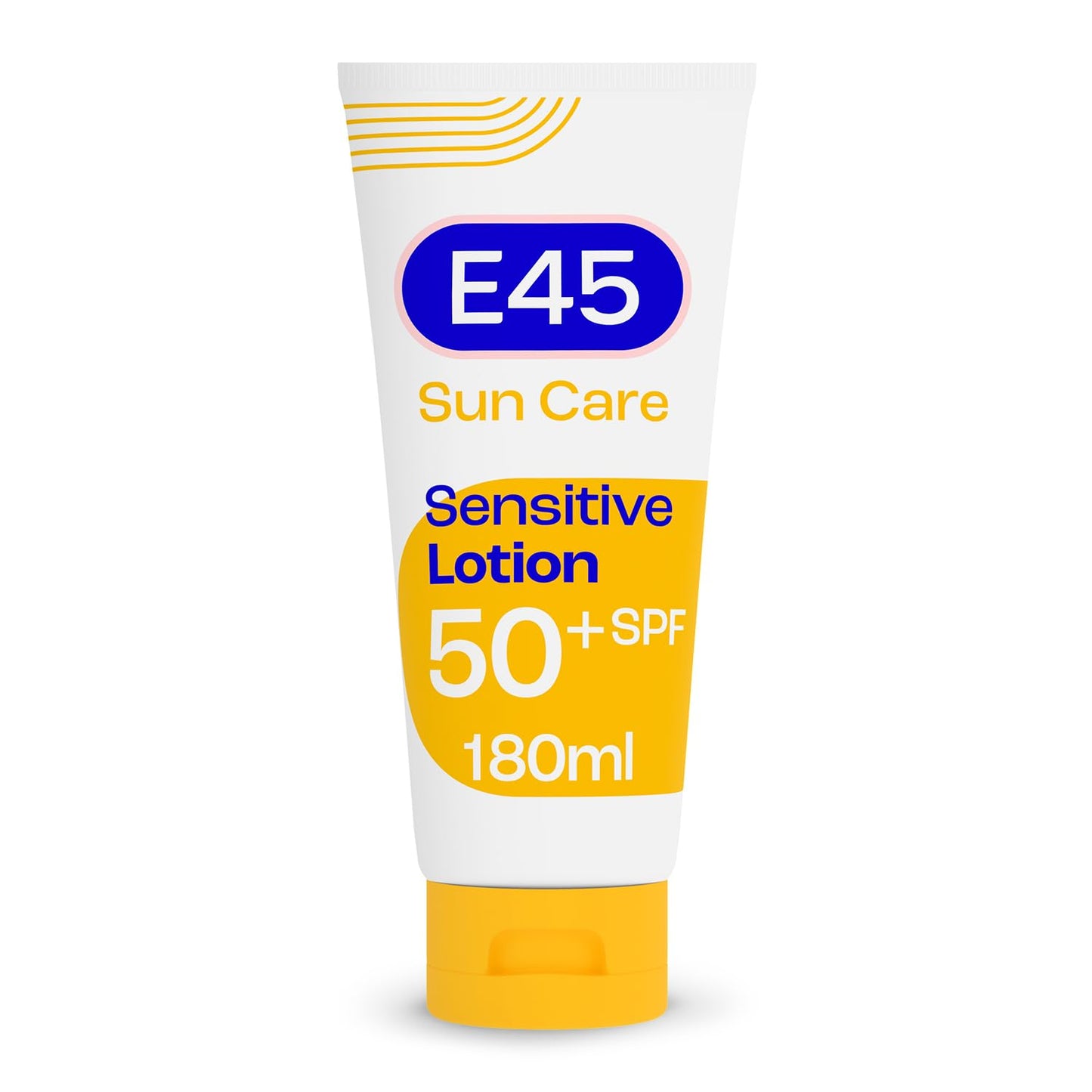E45 Sun Body Lotion for Sensitive Skin. Hydrating Sun Cream with very high UVA and UVB protection and SPF 50+. For Dry Skin, Sensitive Skin and Eczema