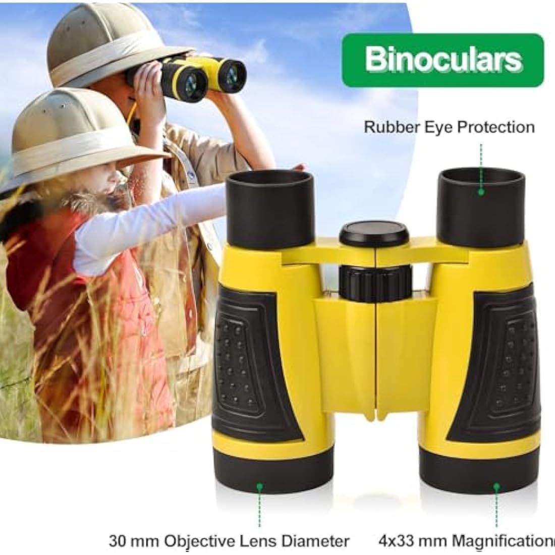 Outdoor Explorer Kit Gifts Toys,Kids Binoculars Set,Outdoor Exploration Set,Best for 8+ Year Old Boy and Girl,Kids Adventure Kit,Children Outdoor Educational Kit(22 PCS)