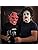 Zadin Algol Devil Mask - Latex Headgear for Halloween Fright Decoration - Demon Face Mask